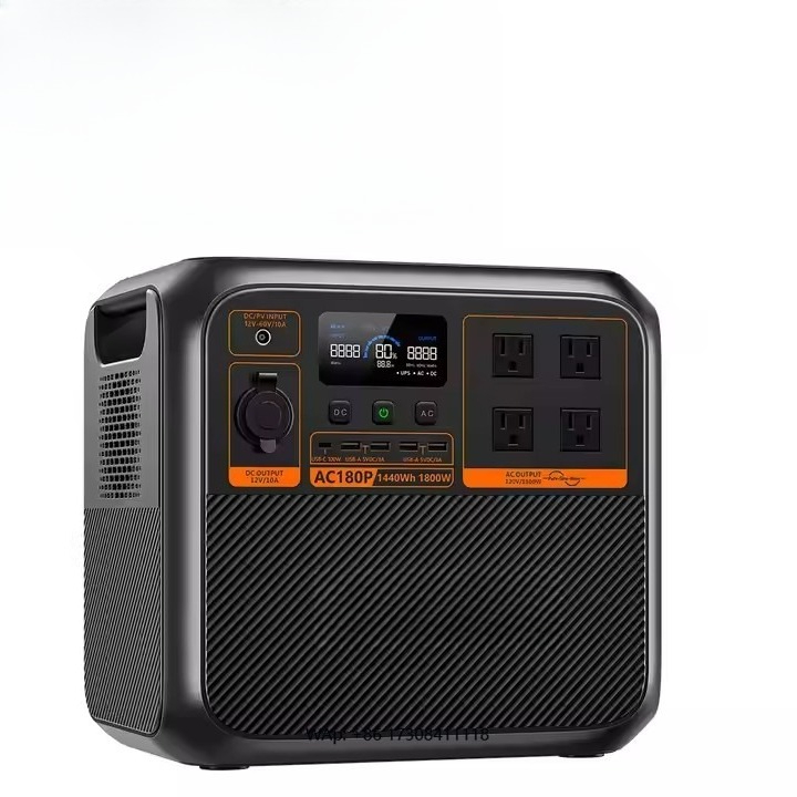 Renewable Energy Solar - Portable Solar Generator AC180P 2000W Portable