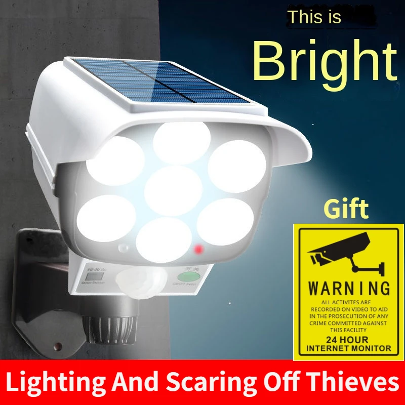 Renewable Energy Solar - Outdoor Solar Light Motion Sensor Security