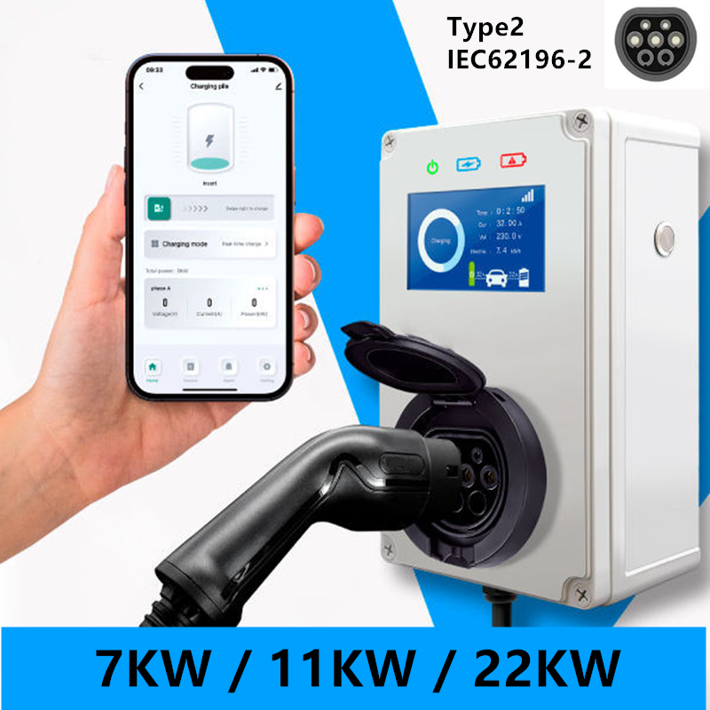 Ev Charger Wallbox - Type 2 EV Charger 32A 7KW