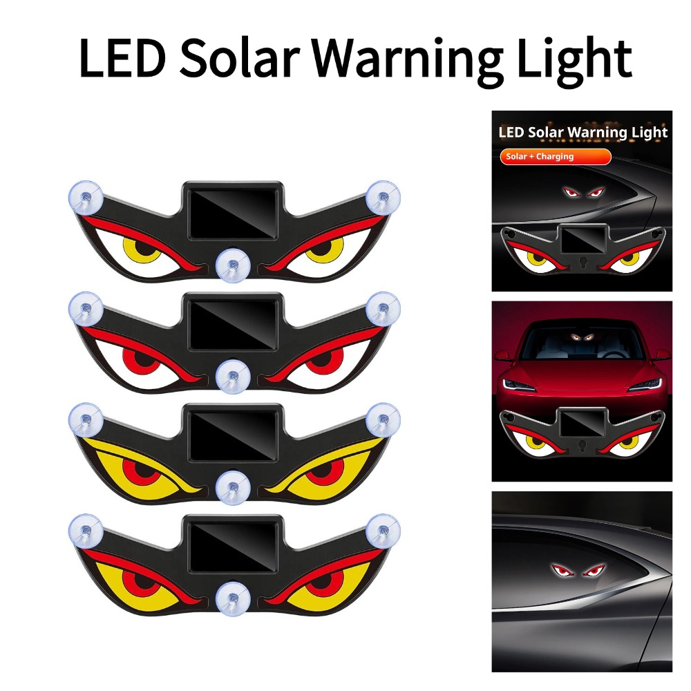 Car Solar LED Light Dynamic De - Renewable Energy Solar บทวิจารณ์และราคา