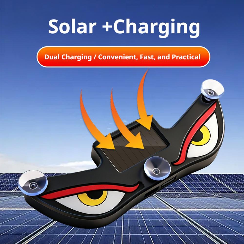 Car Solar LED Light Dynamic De - Renewable Energy Solar บทวิจารณ์และราคา
