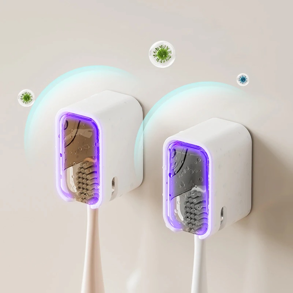2PCS Toothbrush Holder Flip-to - Energy Storage Rack บทวิจารณ์และราคา