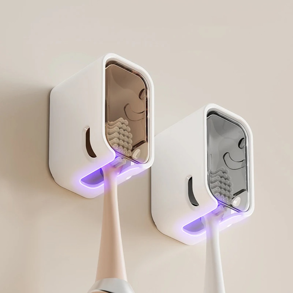 2PCS Toothbrush Holder Flip-to - Energy Storage Rack บทวิจารณ์และราคา