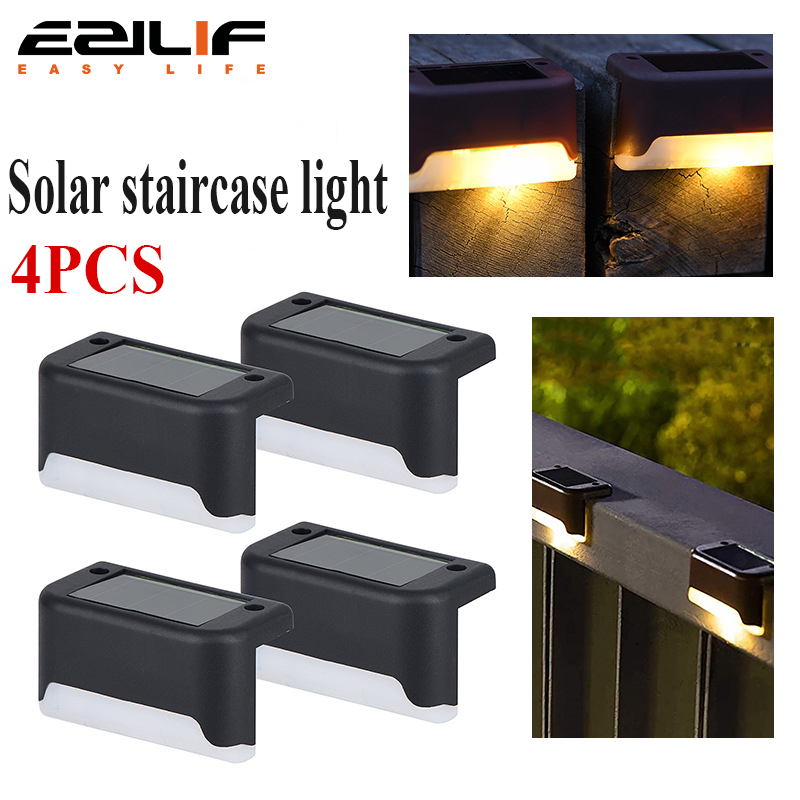 4PCS Solar Deck Light Outdoor  - Renewable Energy Solar บทวิจารณ์และราคา