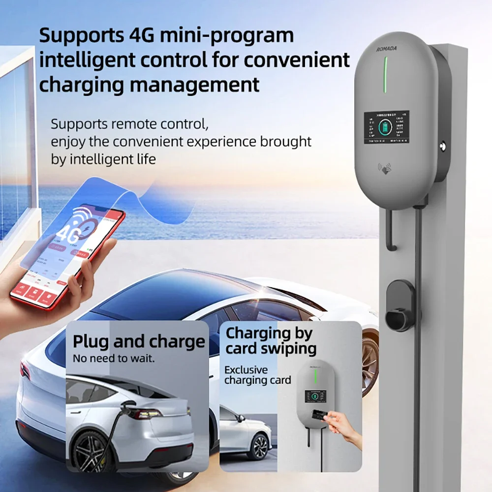 ROMADA EV Charging Station 32A - Ev Charger Wallbox บทวิจารณ์และราคา
