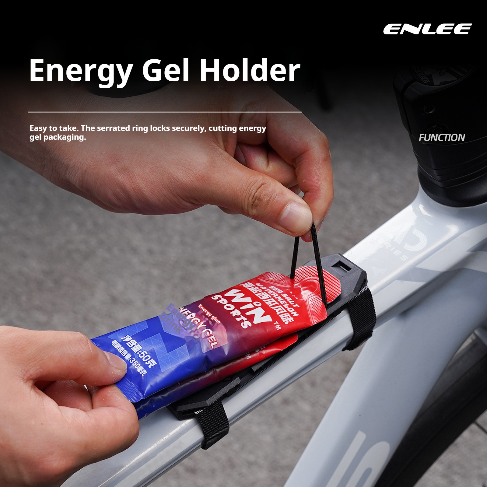 ENLEE Bicycle Energy Gel Holde - Energy Storage Rack บทวิจารณ์และราคา
