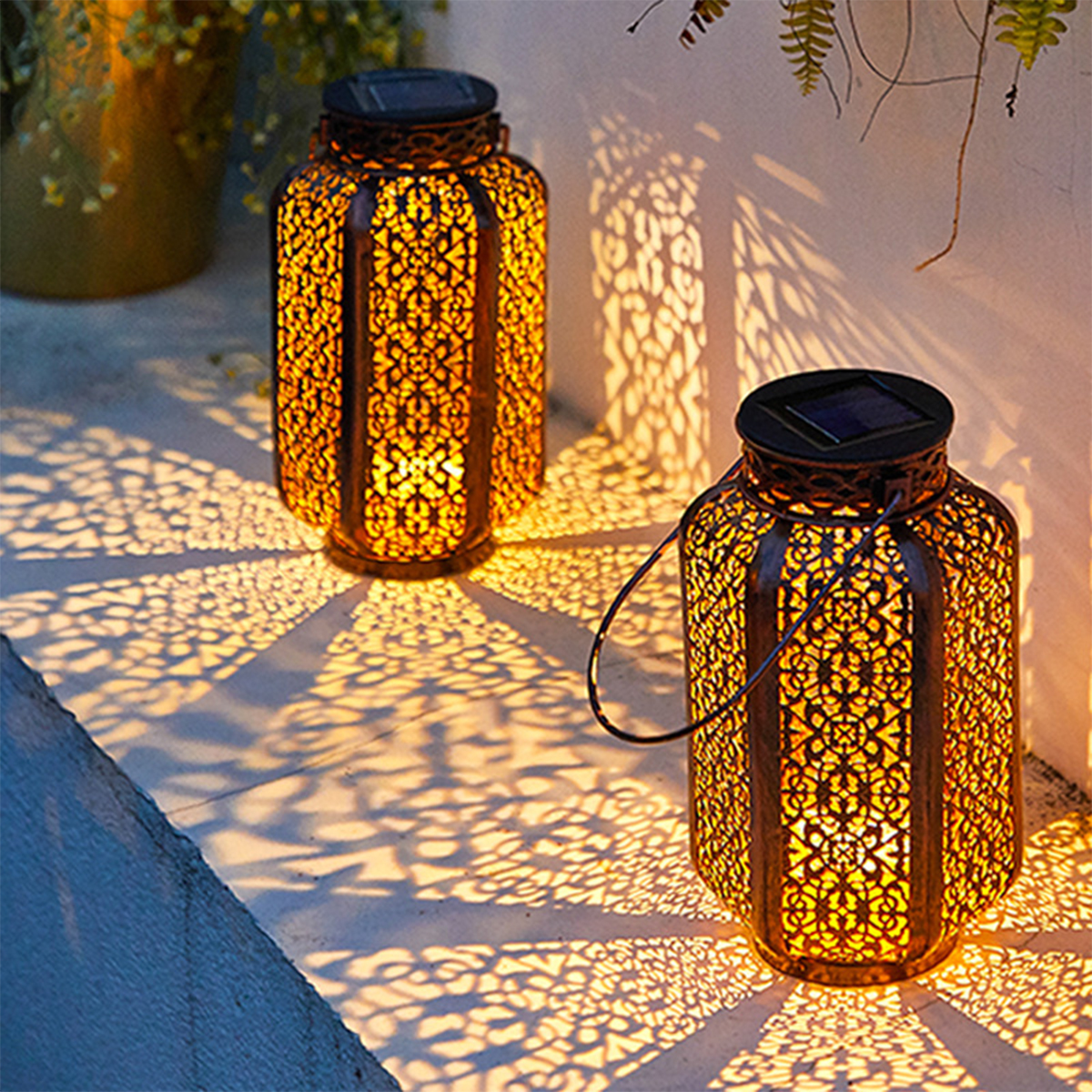 Solar Lanterns Outdoor Waterpr - Renewable Energy Solar บทวิจารณ์และราคา