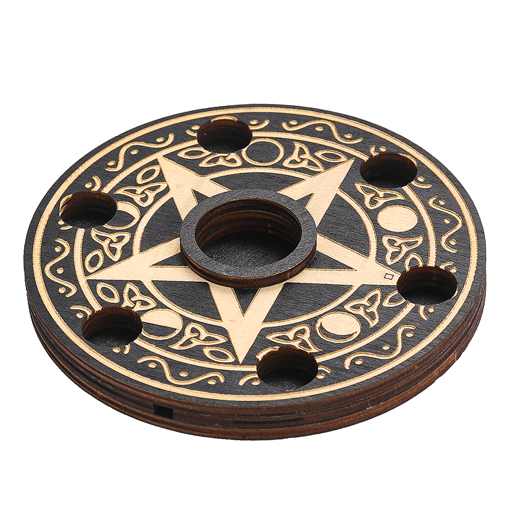 Wooden Pentacle Crystal Ball D - Energy Storage Rack บทวิจารณ์และราคา