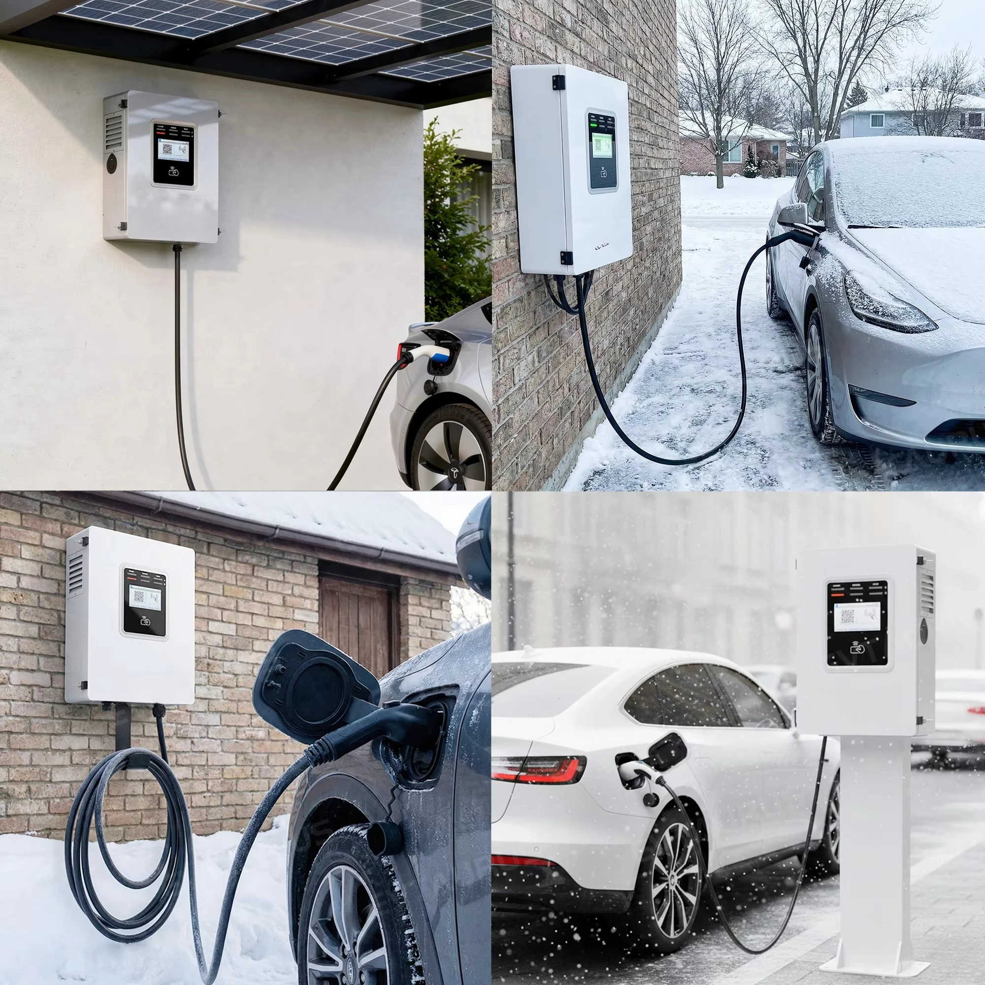 Ocpp 20kw 30kw 40kw CCS GBT Co - Ev Charger Wallbox บทวิจารณ์และราคา