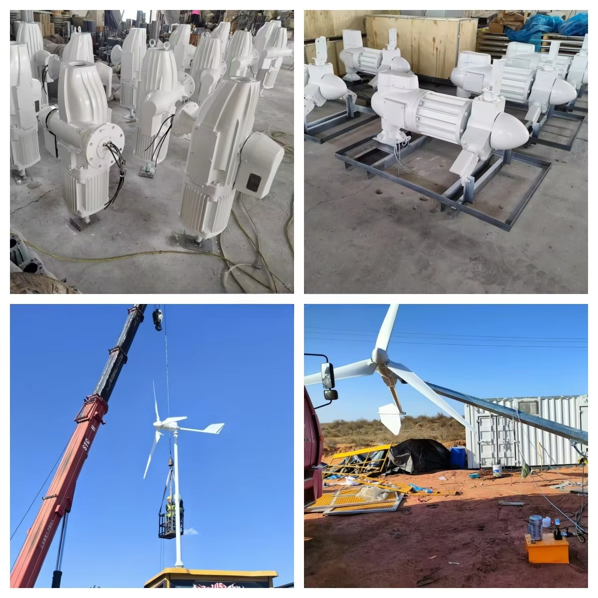 10KW Hybrid Solar Wind Turbine - Renewable Energy Use บทวิจารณ์และราคา