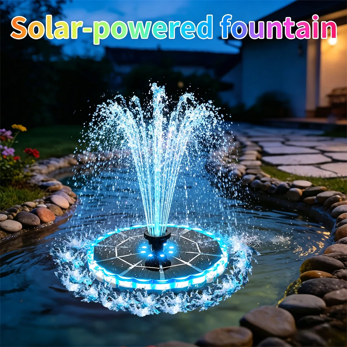 3.5W Outdoor Solar Fountain fo - Renewable Energy Solar บทวิจารณ์และราคา