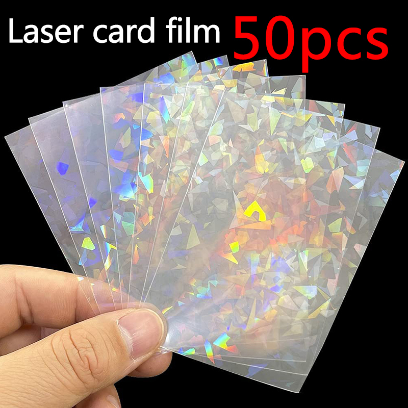 50pcs Soft Trading Laser Card  - Energy Storage Rack บทวิจารณ์และราคา