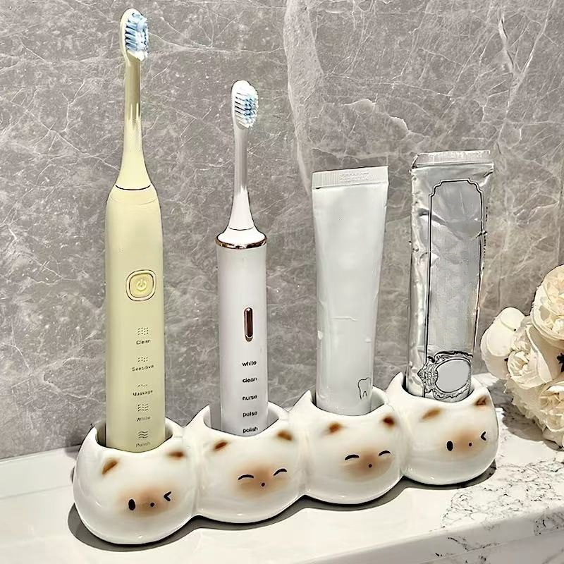 Ceramic Toothbrush Holder Cute - Energy Storage Rack บทวิจารณ์และราคา