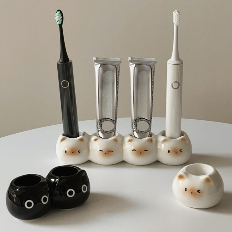 Ceramic Toothbrush Holder Cute - Energy Storage Rack บทวิจารณ์และราคา