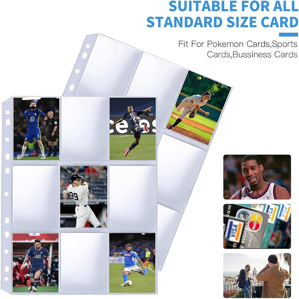 50 Pack 9 Pocket Card Sleeves  - Energy Storage Rack บทวิจารณ์และราคา