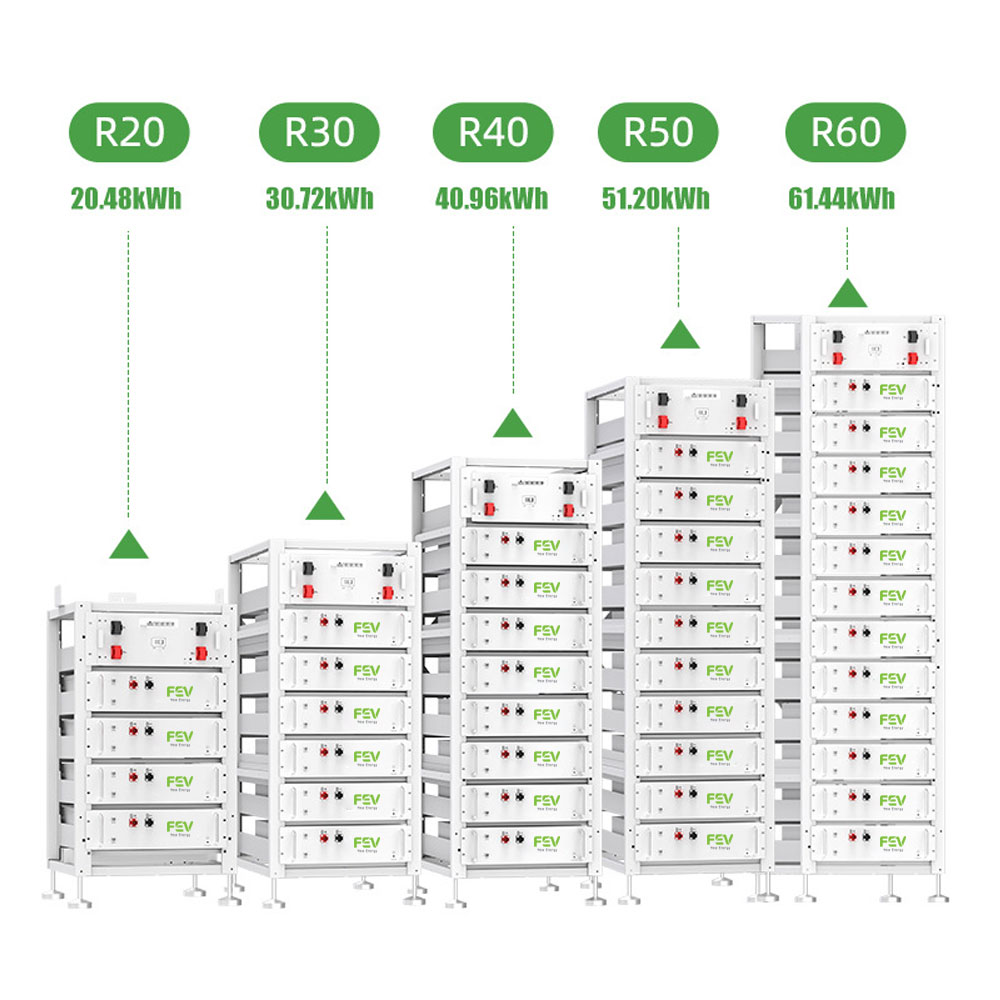 LiFePO4 HV Lithium Battery 50k - Energy Storage Rack บทวิจารณ์และราคา