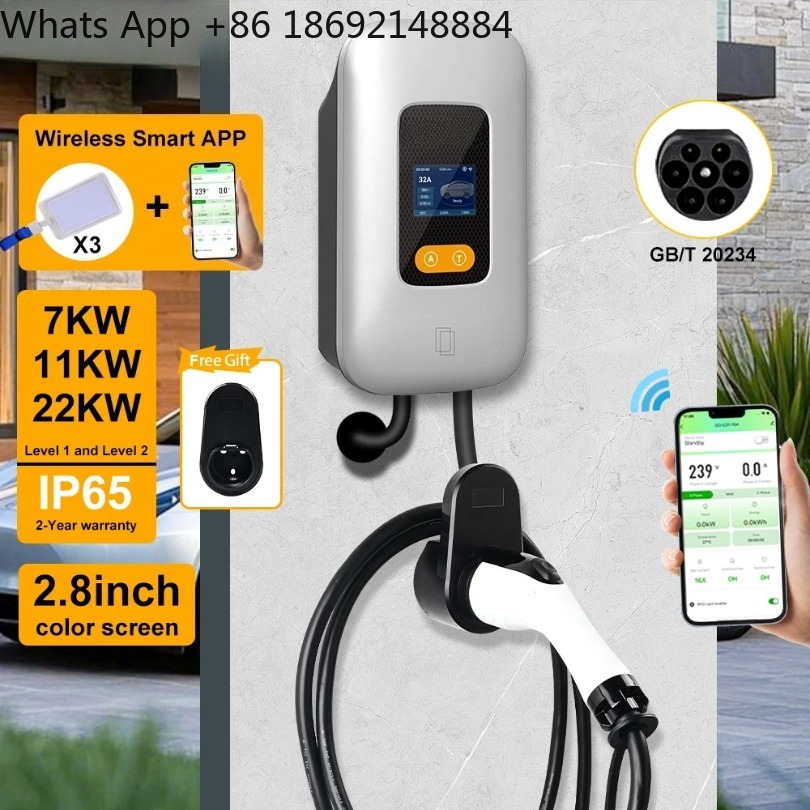 32A EV Charging Station GBT 22 - Ev Charger Wallbox บทวิจารณ์และราคา