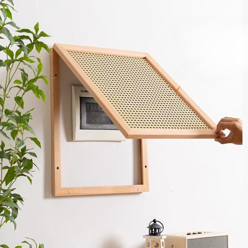 Wood Woven Rattan Electrical B - Energy Storage Rack บทวิจารณ์และราคา