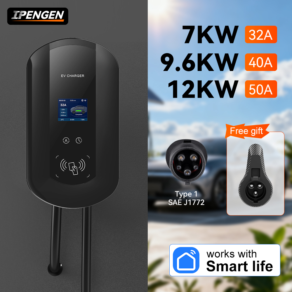 IPENGEN 32A/40A/50A EV Chargin - Ev Charger Wallbox บทวิจารณ์และราคา
